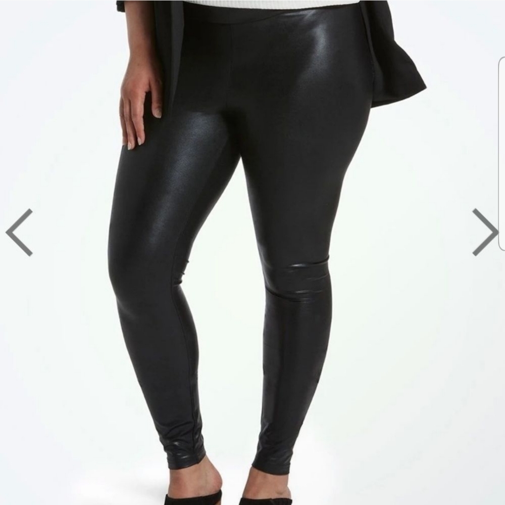 Hue high body gloss glass leggings